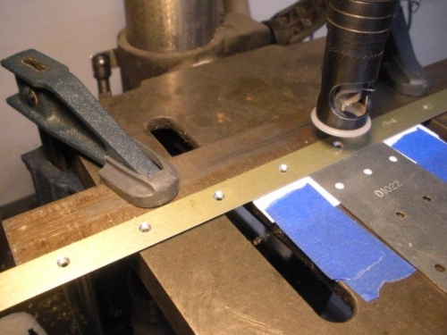 countersinking the trailing edge wedge.