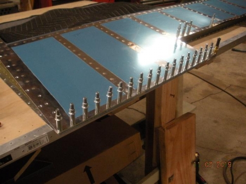 Trailing edge drilled