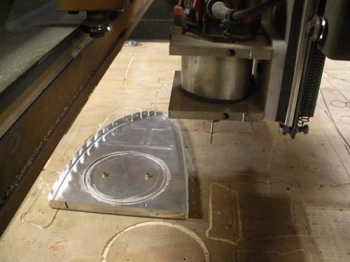 Cutting with the CNC router