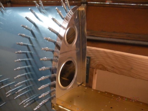 W-919 splice strip installed