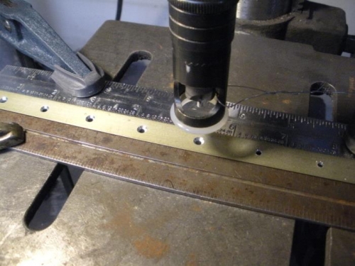 countersinking the wedge.