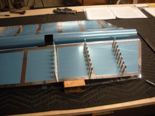 installing stiffeners for drilling