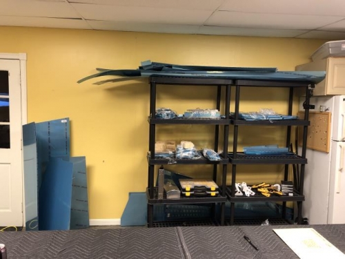 Every piece of the kit, inventoried.