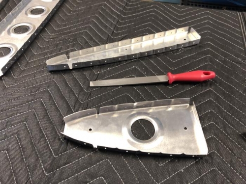 De-fluting and radiusing