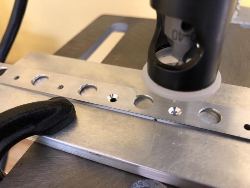 Countersinking rudder TE wedge