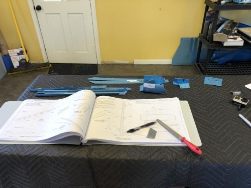 Parts seperated and lots of fiddly deburring beginning.