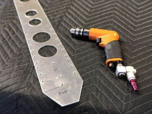 Countersunk rear VS spar doubler