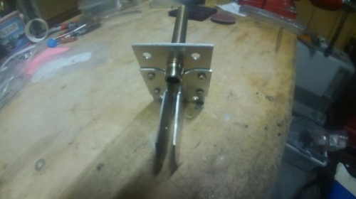 pulley bracket and cable guide