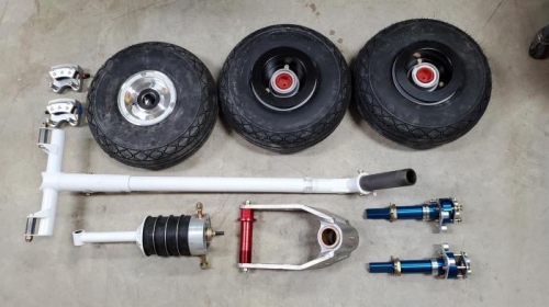 Wheels and landing gear parts
