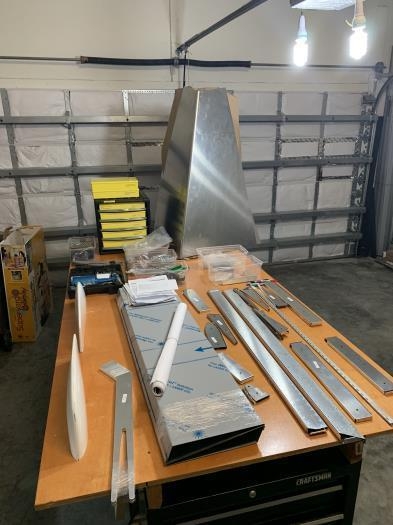 Unboxed Tail Parts w/Hardware & Tools