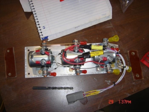 Solenoids wired