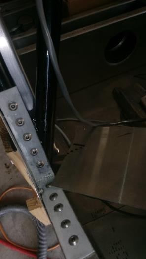 replaced A5 rivets AS5 rivets