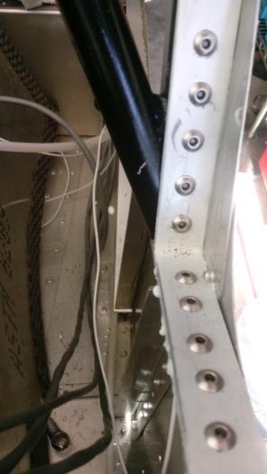 installed gusets on left side