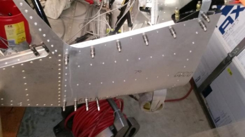 removed rivets along logeron