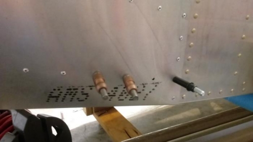 gusets external rivets