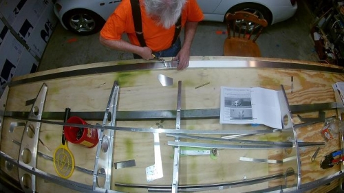 Atached rear  strut bracket