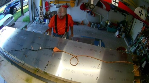 leveled and cleco lower skin