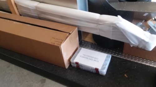 Spar and Wing Rib Box and hardware