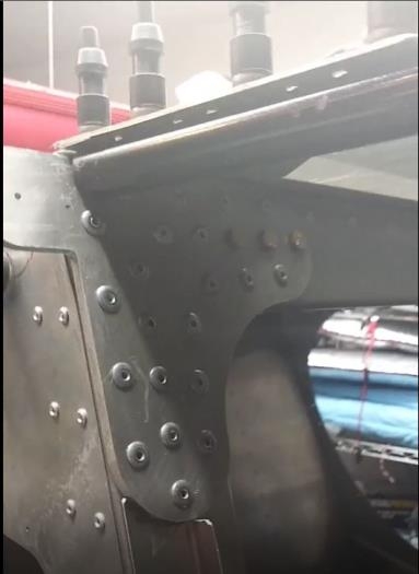 A6 rivets installed