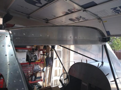attached to cabin fame with A4 rivets