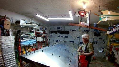 re installin top skin