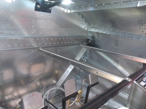 L angle to attach shlef to