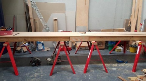 16 feet long 2 feet wide