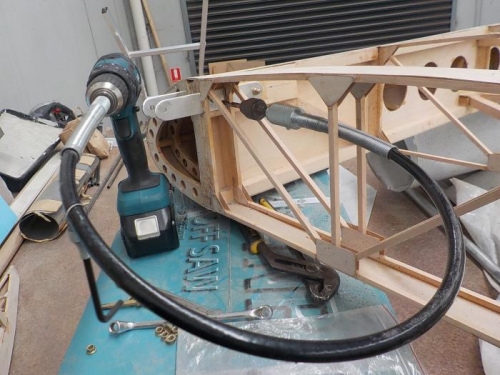 Flexible drill shaft