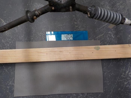 Mains 48.2 - 7.4 = 40.8lbs