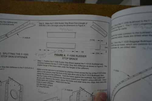Rudder Stop Brace instructions (22-269)
