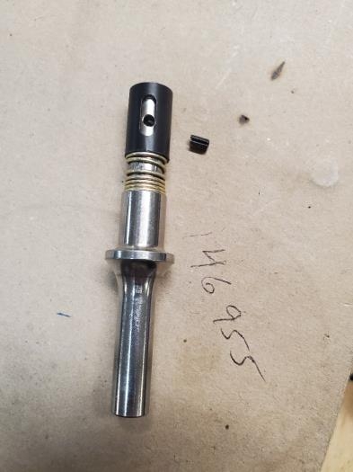 Broken pin on Cleaveland back rivet tool