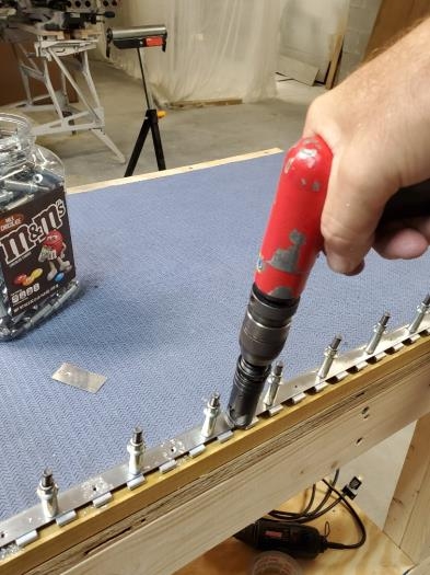 Countersinking rear spar and TT hinge