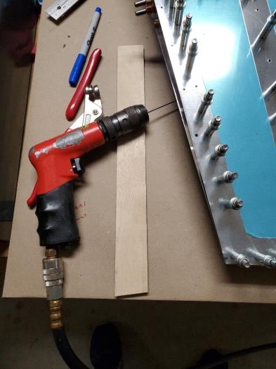 Angle on bottom of stick