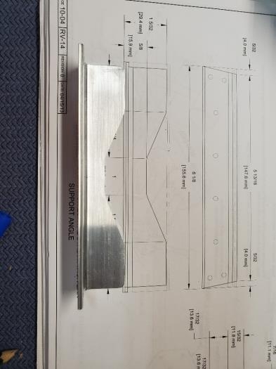 Support bar post cut