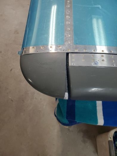 Left HS tip trimmed and test fit