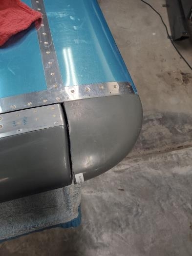 Right HS tip trimmed and test fit