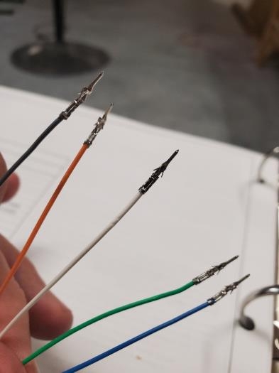 All 5 connectors attached