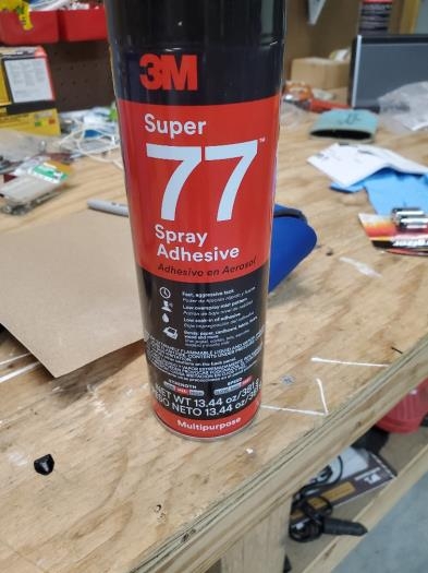 Spray adhesive