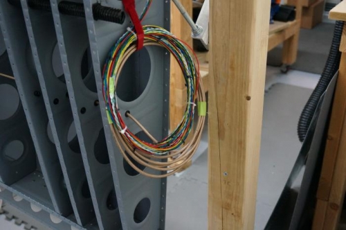 AP roll harness and antenna coax