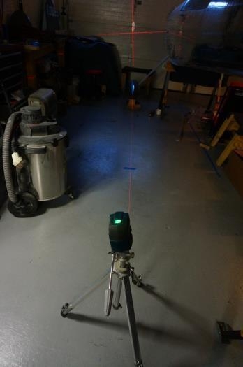 Laser setup