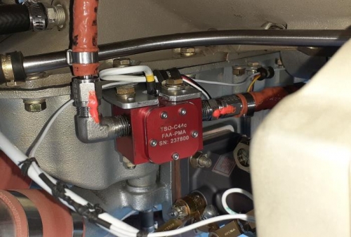 Replacement fuel flow sensor and short fuel hose