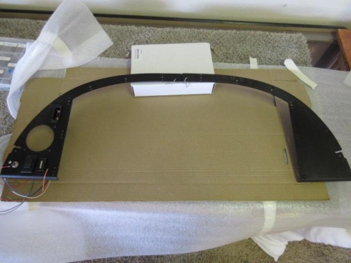 Sent sub-panel off to be anodized
