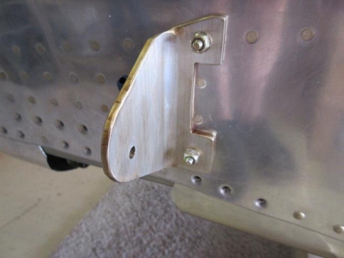 Alodine tank brackets for corrosion protection