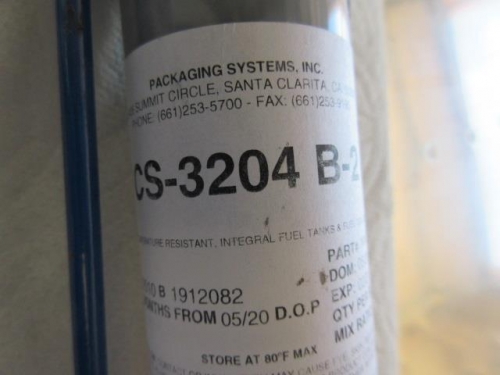 New tube of CS-3204 B-2 expires 02/2021. Purchased from Van's Aircraft.