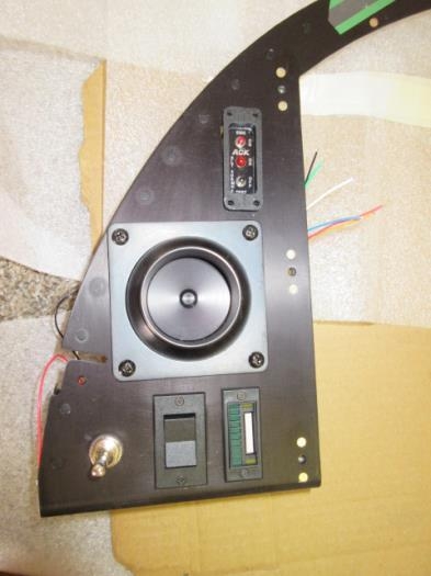 Installed vent, flap switch, trim switch and indicator, ELT remote switch.