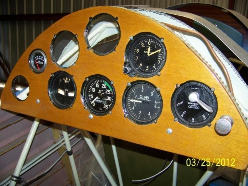 Rear cockpit panel