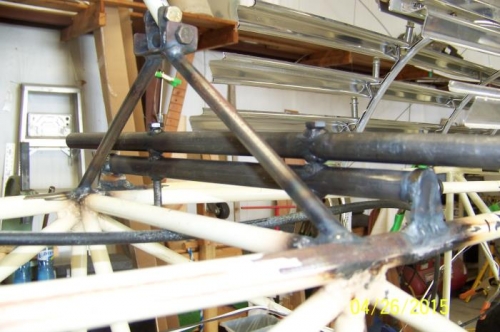 New Vertical stabilizer attach rig