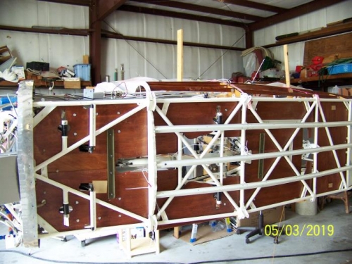 Floor boards - bottom of fuselage
