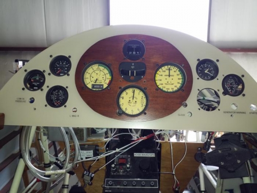 Installed Instruments back cockpit