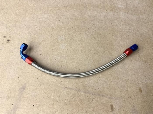 New oil cooler hose that is now almost 2